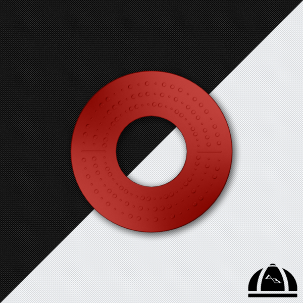 A•B•L•P LOOP für SNAPBACK CAP rot