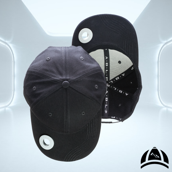 A•B•L•P BASECAP schwarz | LOOP weiß